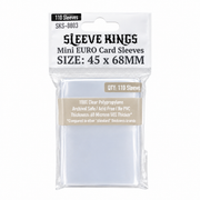 Fundas Sleeve Kings Mini Euro 45x68 mm X110 Transparente