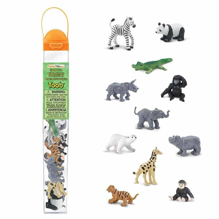 Figuras Coleccionables Animales Salvajes Zoologico