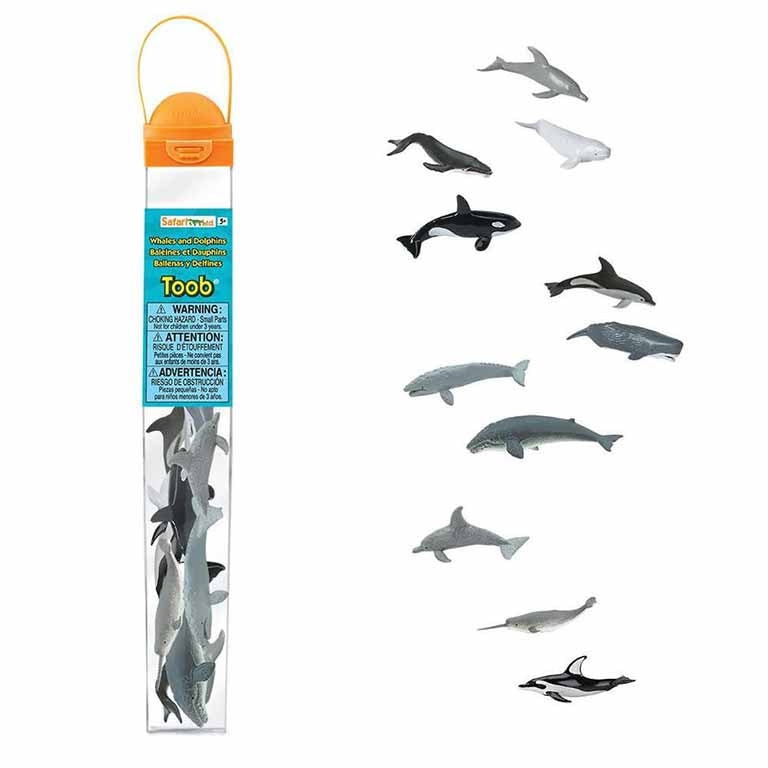 Figuras Coleccionables Ballenas Y Delfines