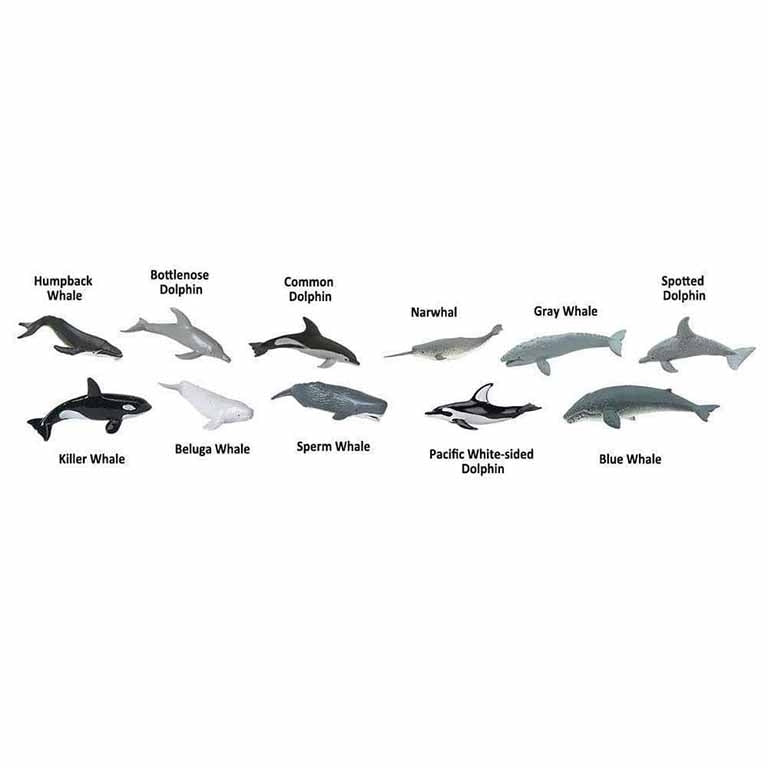 Figuras Coleccionables Ballenas Y Delfines