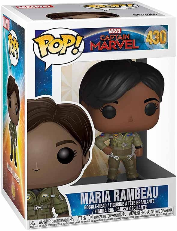 Funko Pop Marvel: Capitana Marvel: Maria Rambeau Con Traje De Vuelo (430)