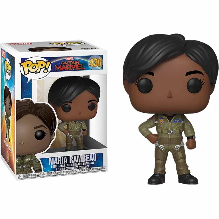 Funko Pop Marvel: Capitana Marvel: Maria Rambeau Con Traje De Vuelo (430)