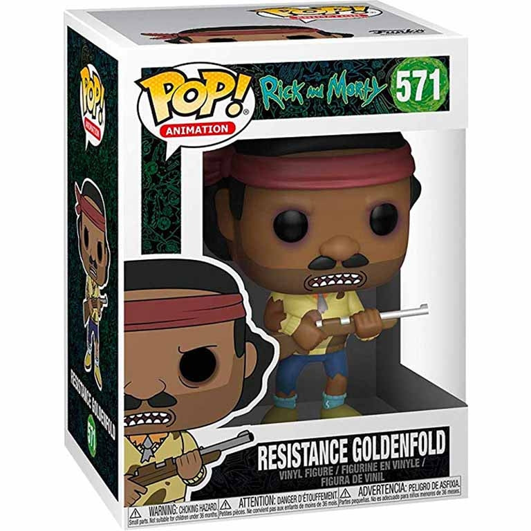 Funko Pop! Rick Y Morty: Resistance Goldenfold