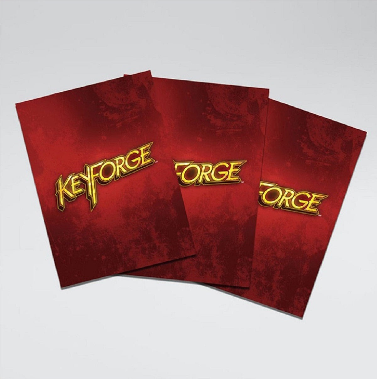 Fundas 66x92 mm - Estándar x 40 - KeyForge Rojo