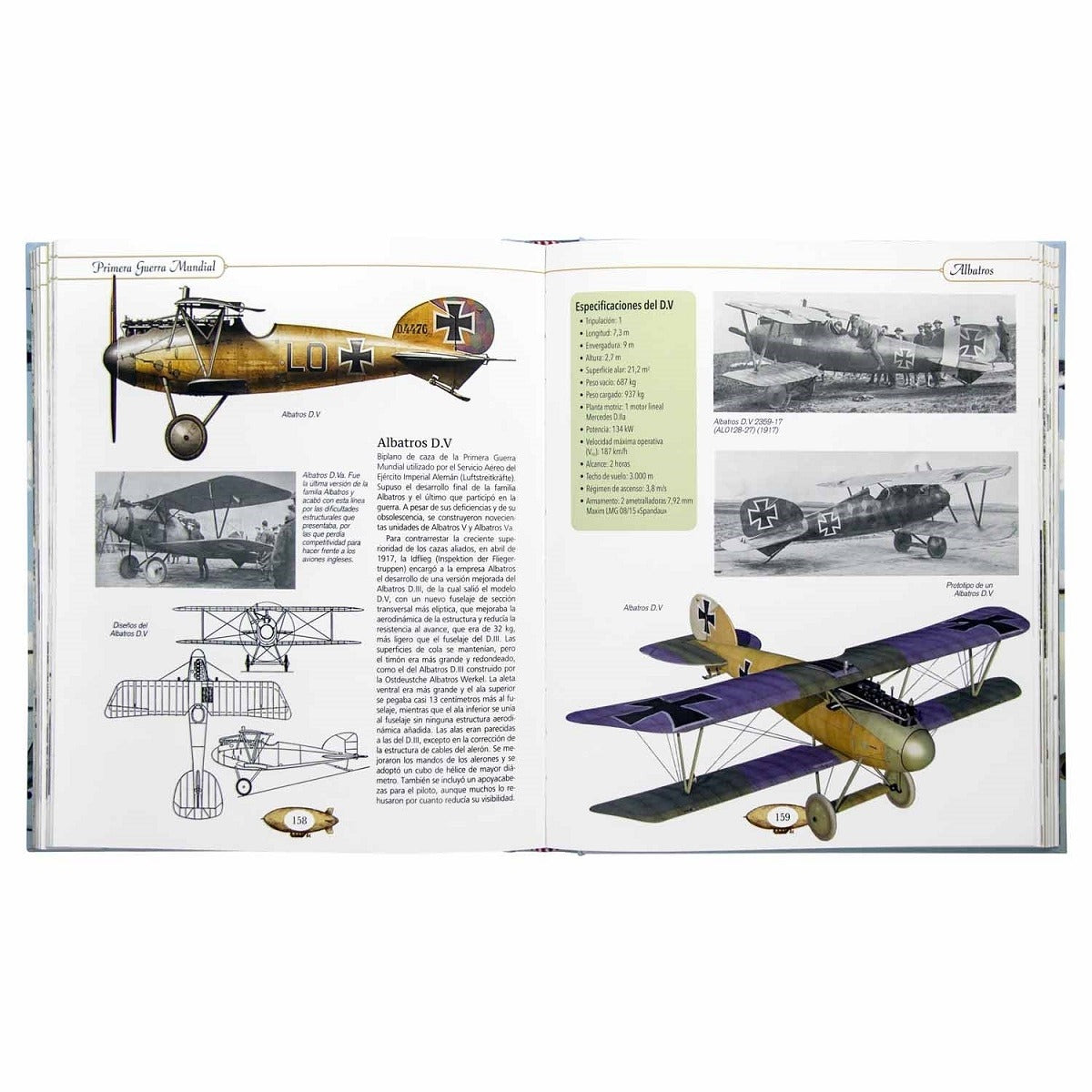 Atlas Ilustrado de Aviones muy Antiguos
