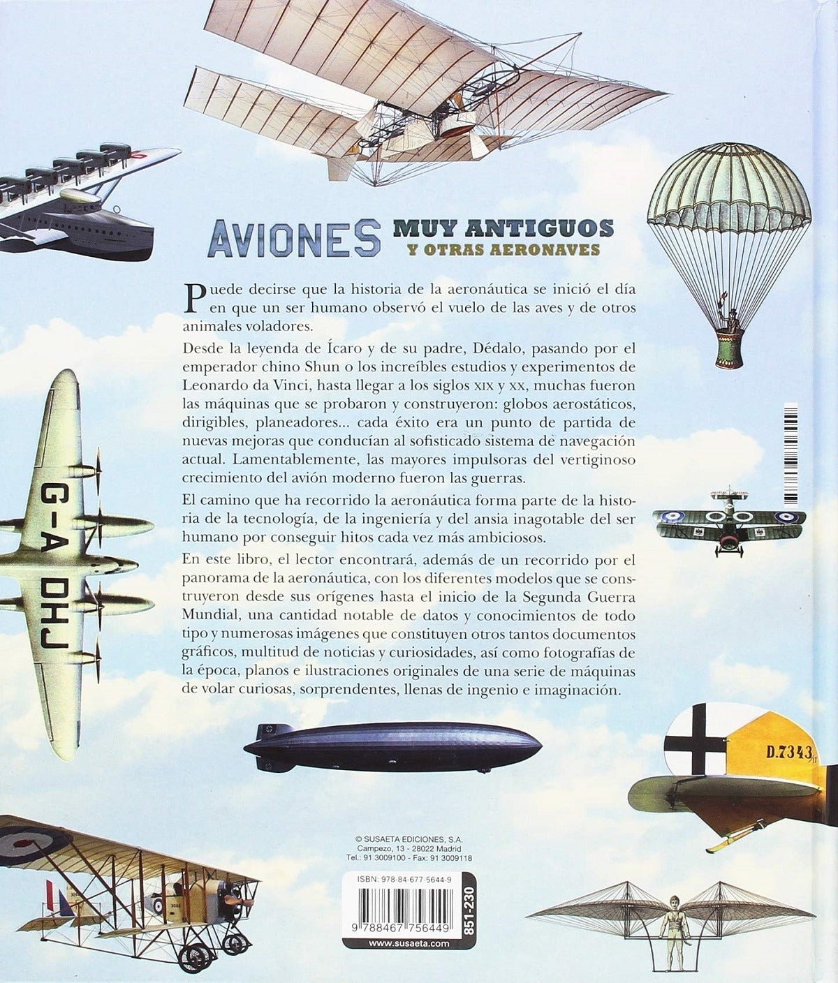 Atlas Ilustrado de Aviones muy Antiguos
