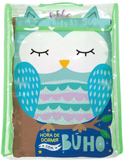 Hora de Dormir con Búho – Libro Almohada