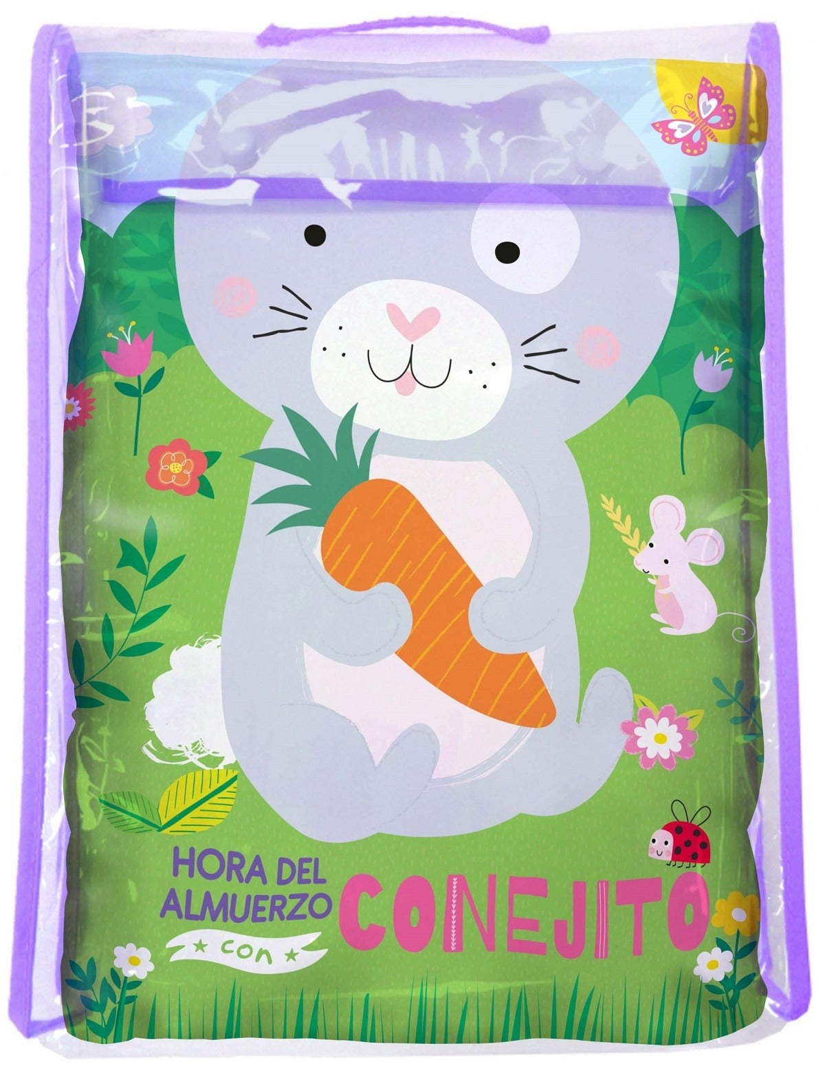 Hora del Almuerzo con Conejito – Libro Almohada