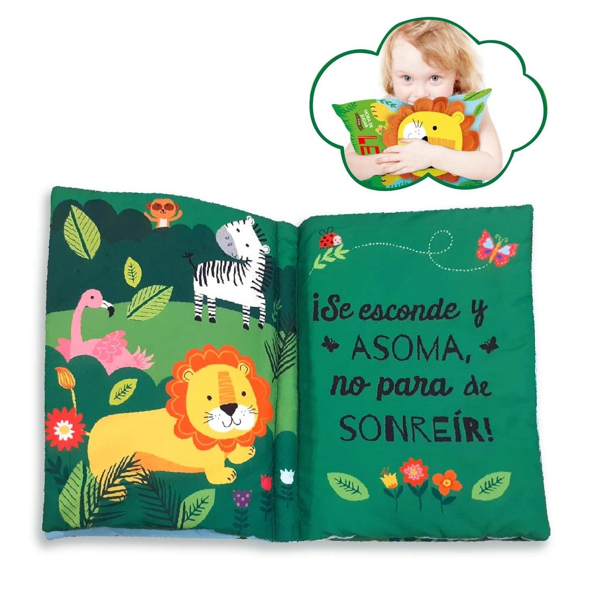 Hora de Jugar con León – Libro Almohada