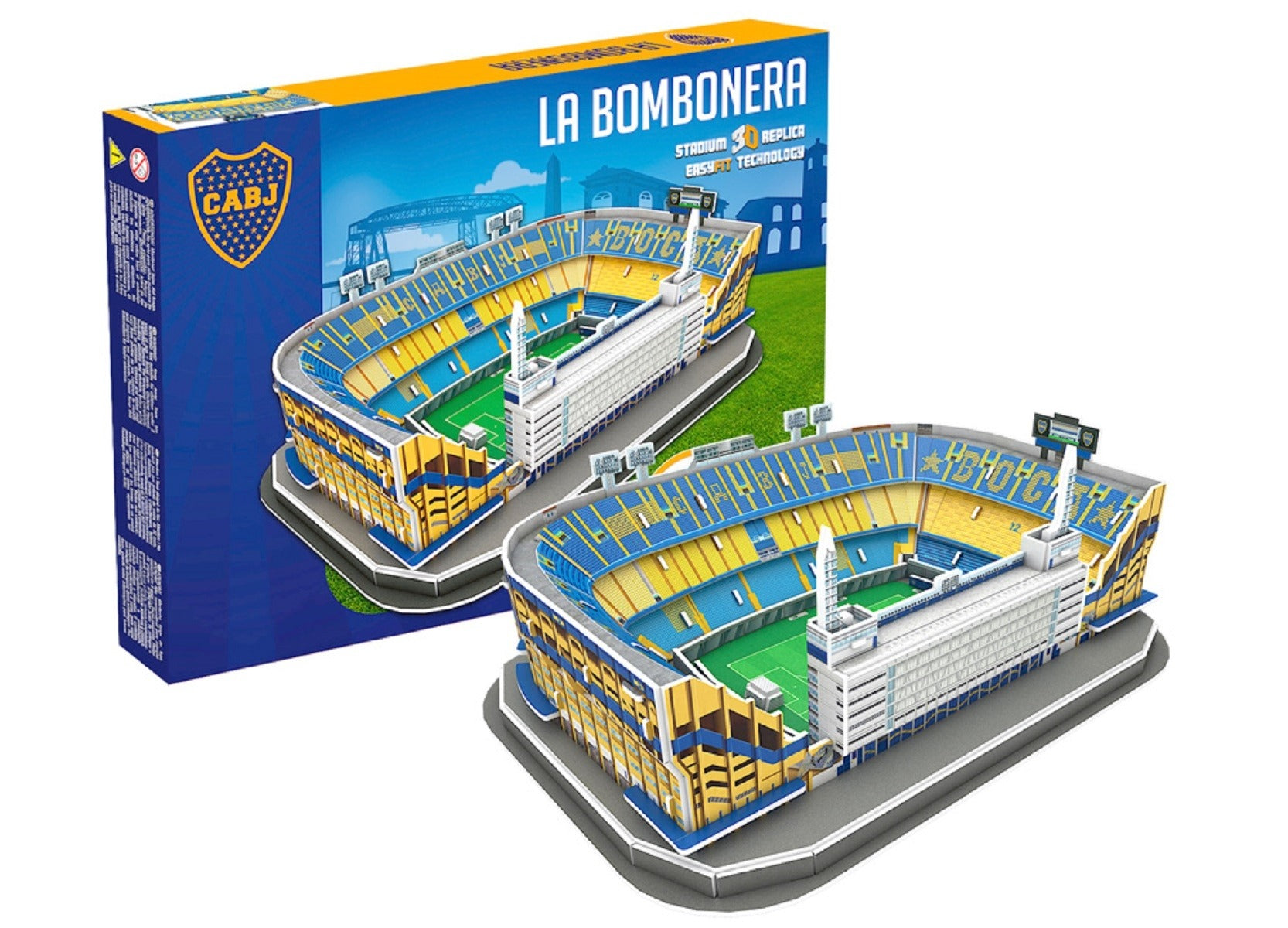 Rompecabezas Estadio Bombonera (Boca Juniors) 3d Nanostad