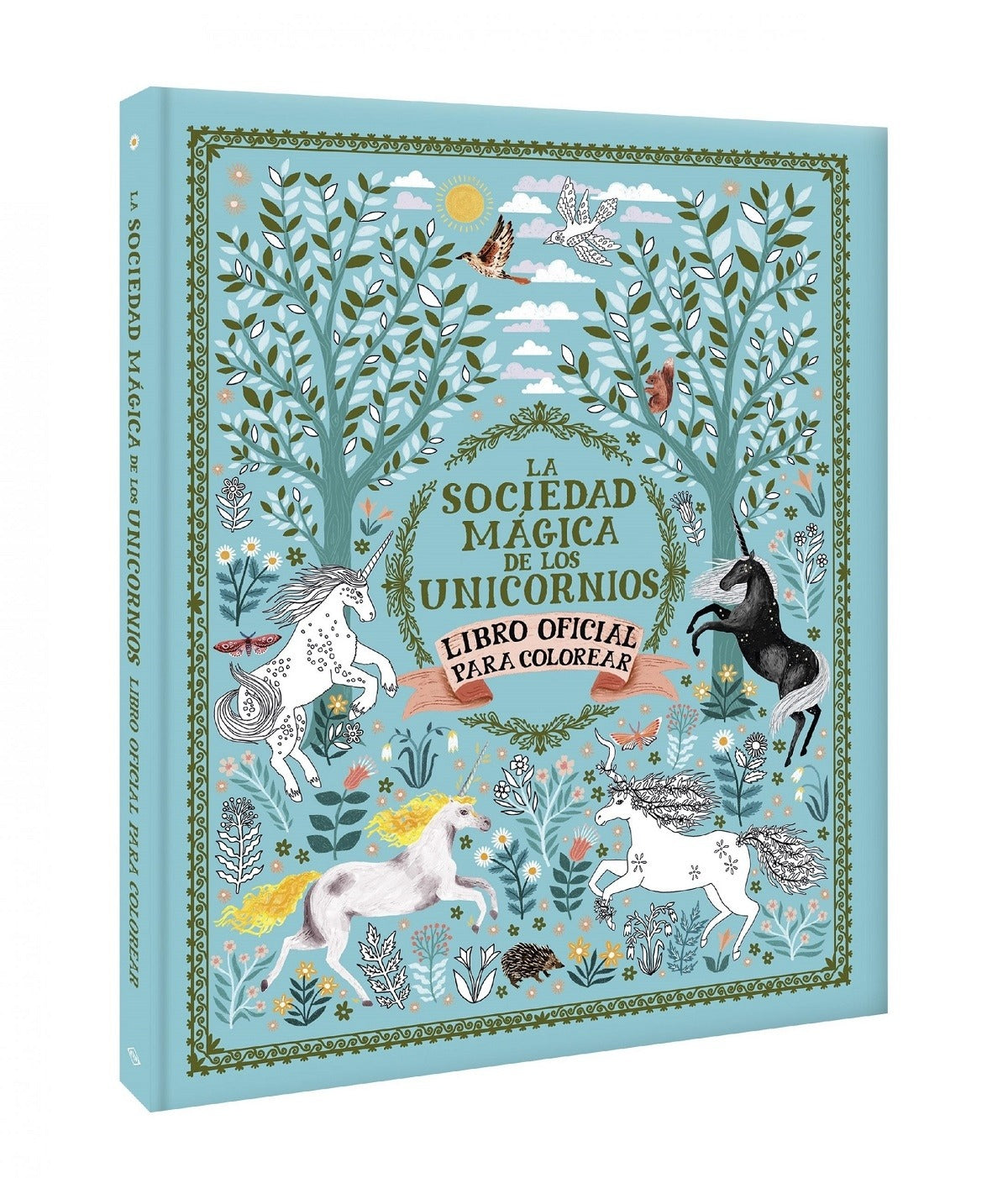 La Sociedad Mágica De Los Unicornios - Libro de colorear