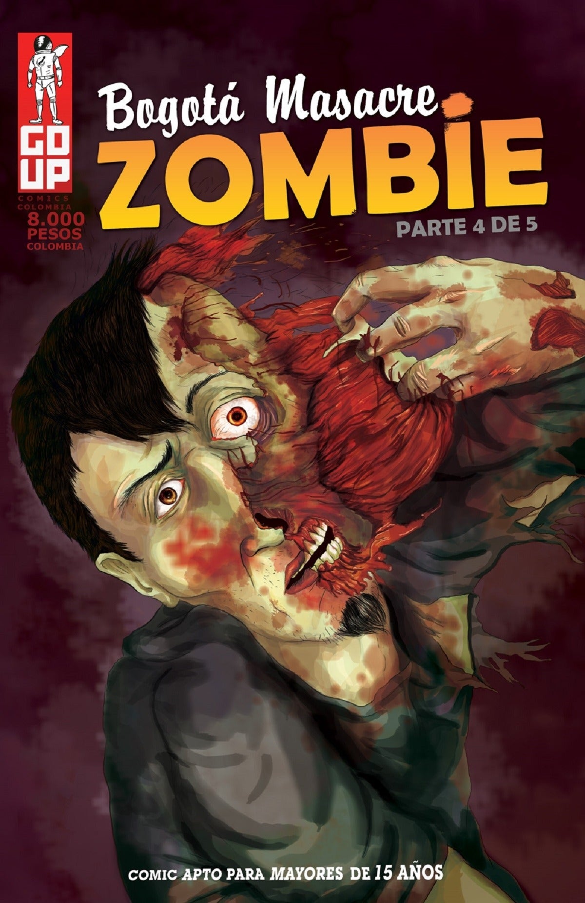 Cómic: Bogota Masacre Zombie Parte 4 De 5