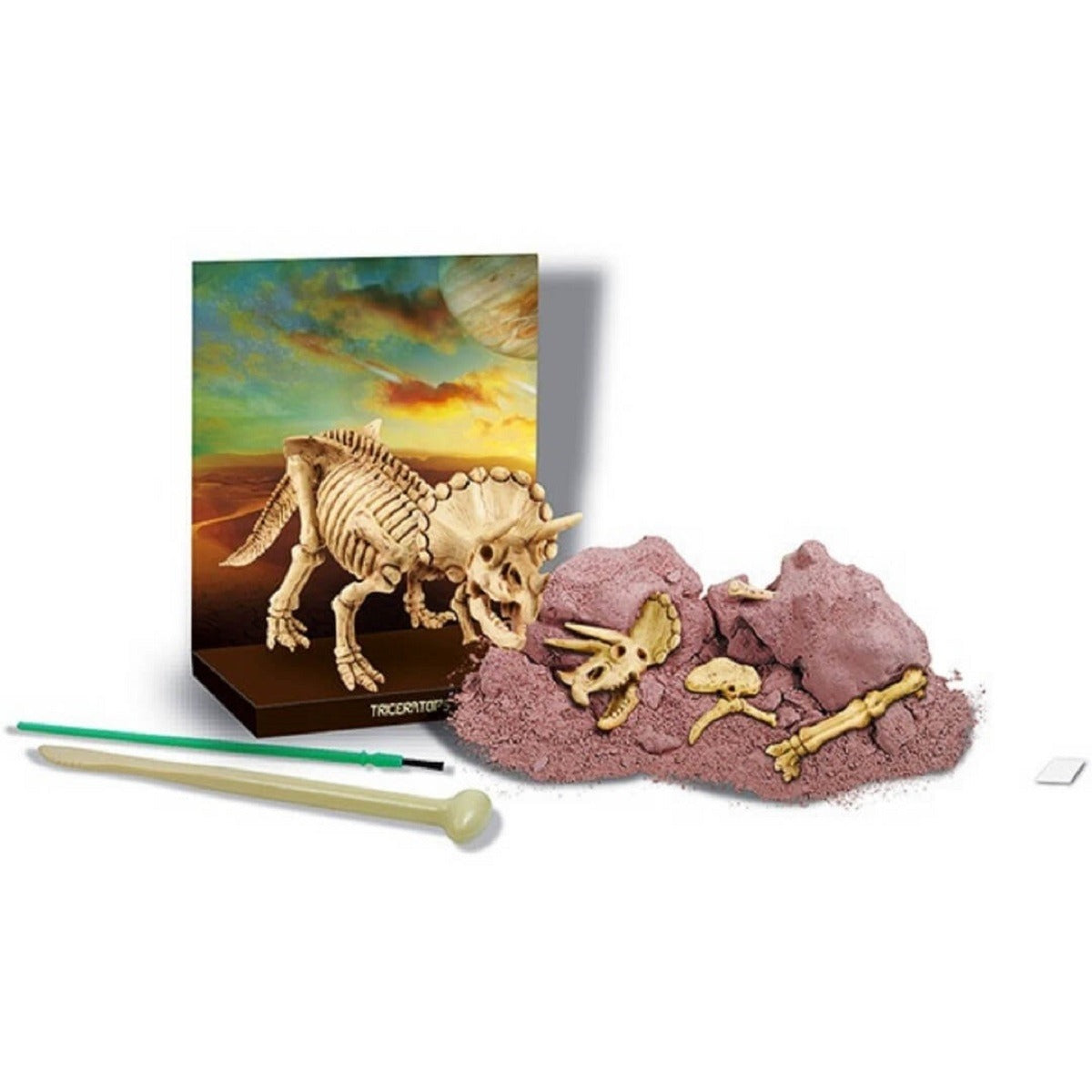 Kidz Labs / Cavar Un Esqueleto De Triceratops