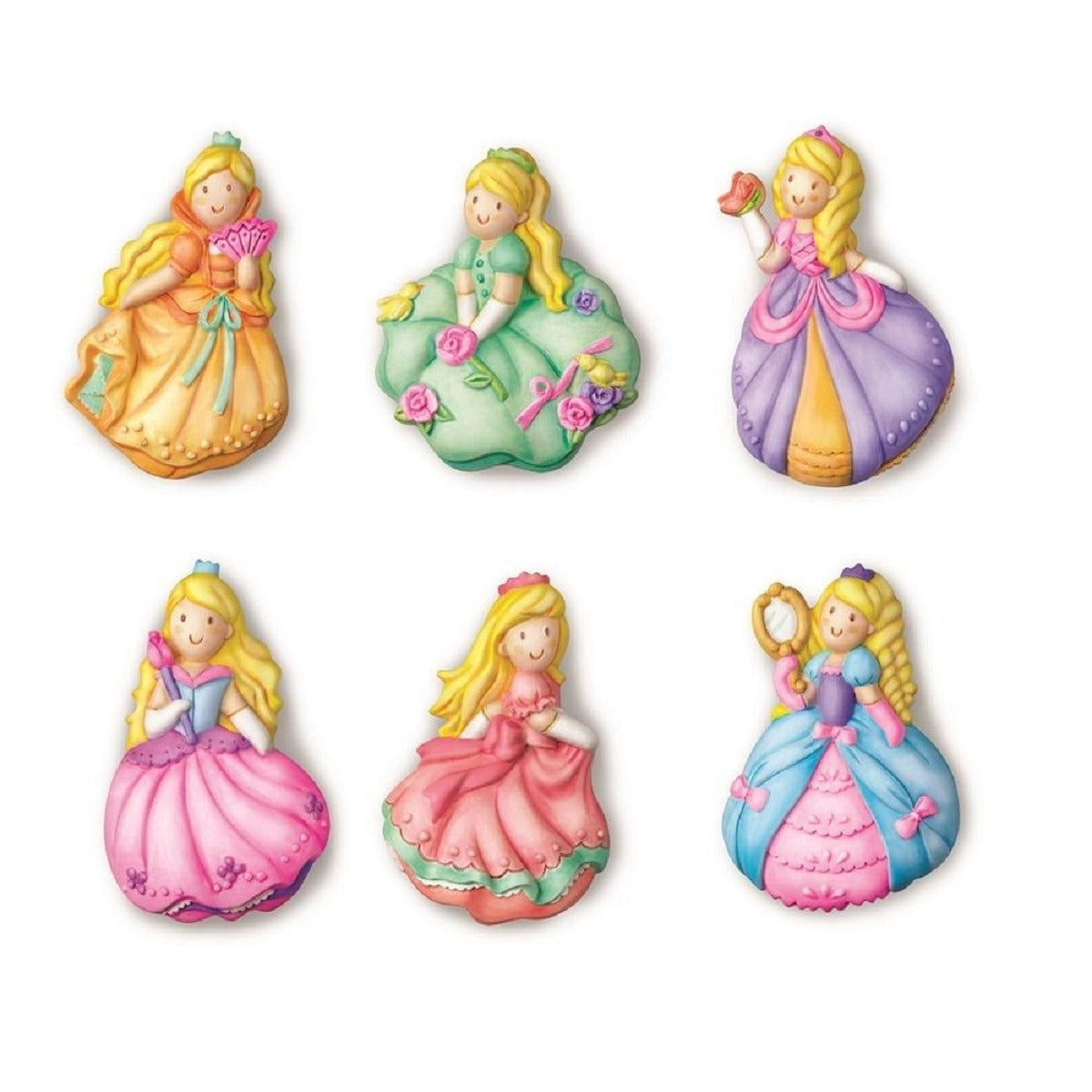 4m - Moldea y Pinta Princesas