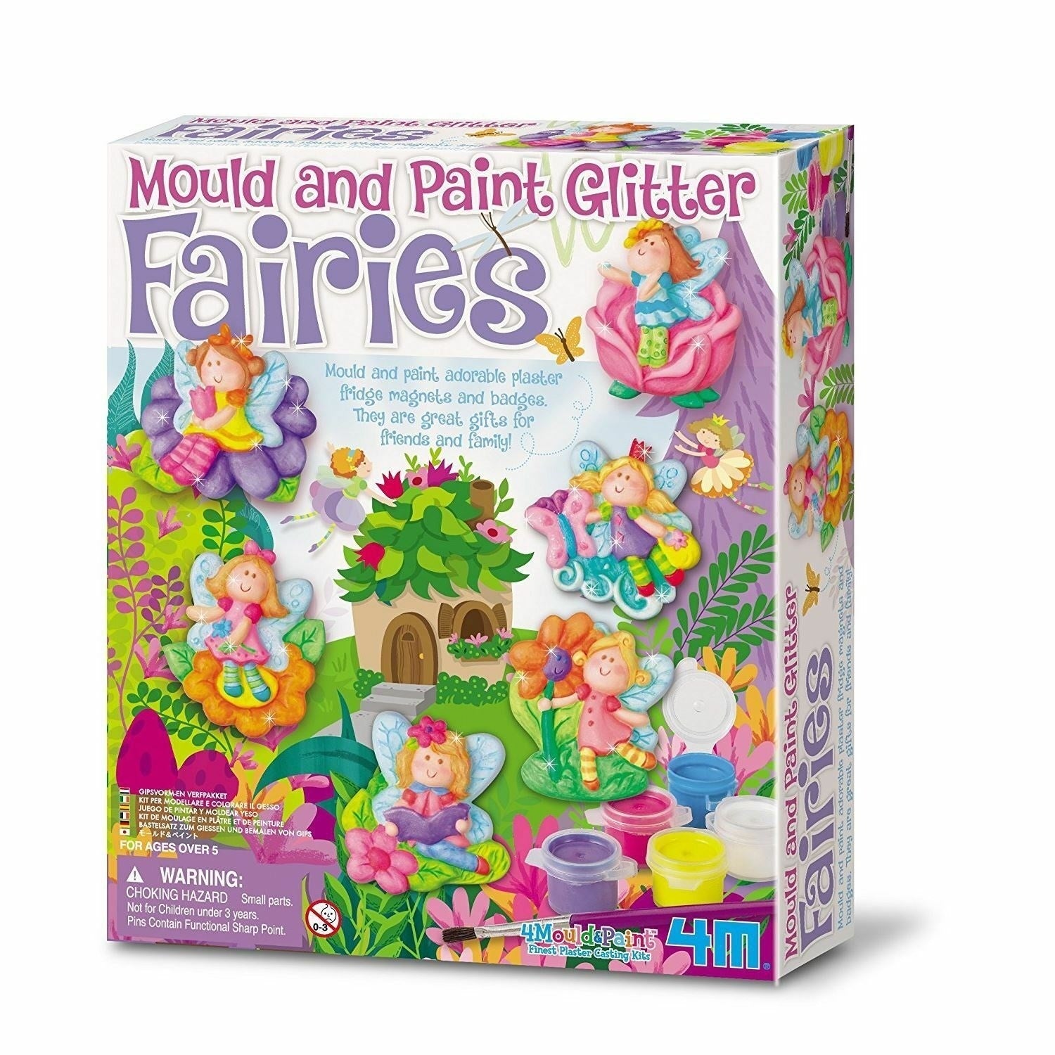 Kit Moldes para Pintar Hadas// Glitter Fairy 4M