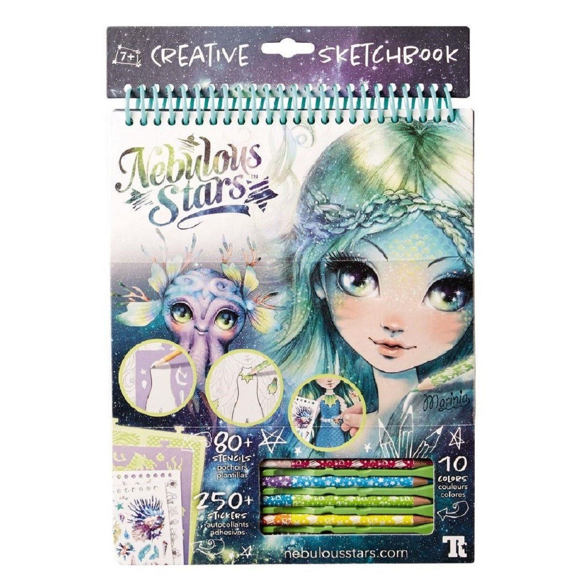 Libro Para Colorear Tamaño Grande - Marinia