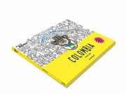 GRAN PROMO Poster Colombia con stickers + colores