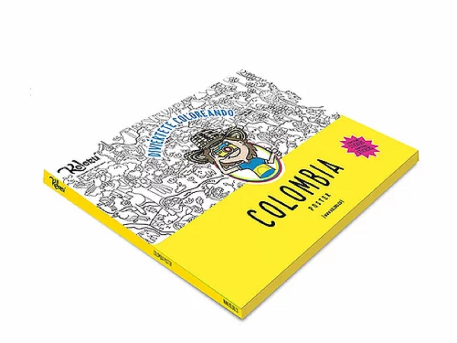 GRAN PROMO Poster Colombia con stickers + colores