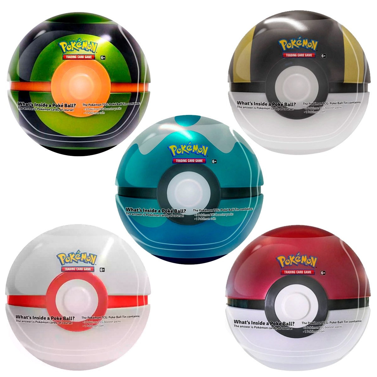 Spring PokeBall Lata 2020 - Multicolor