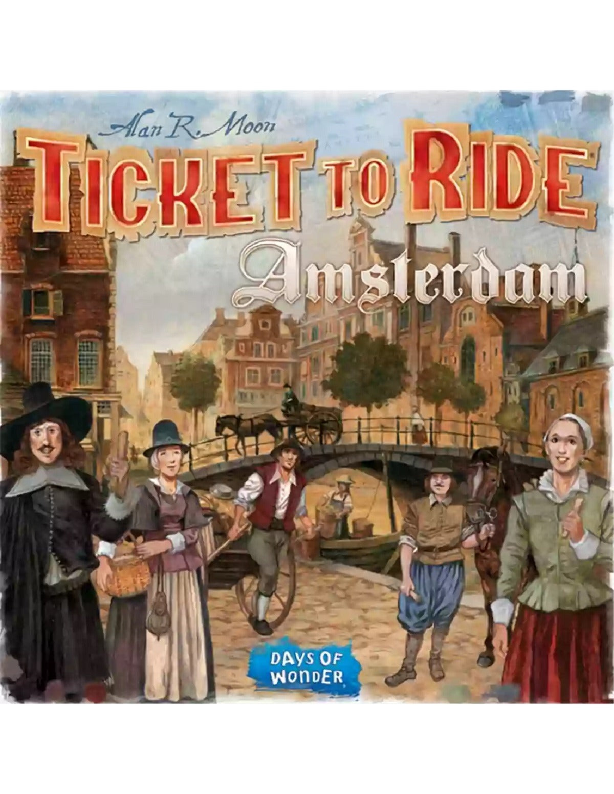 Ticket to Ride: Ámsterdam - Aventureros al Tren - ENG