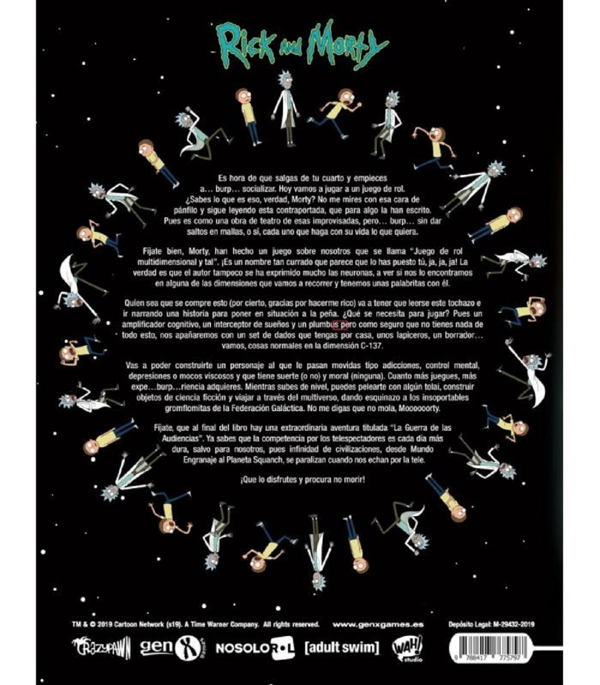 Rick Y Morty: El Juego de Rol Multidimensional Y Tal