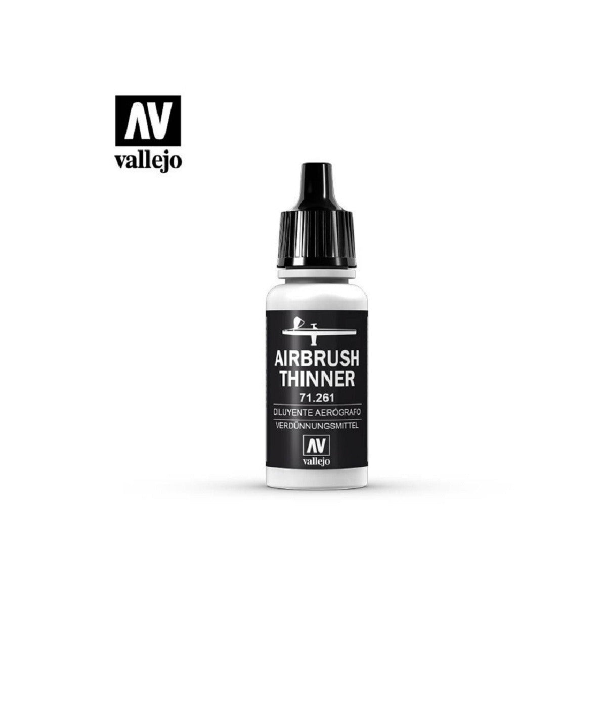 Vallejo - Acrílico Airbrush - 71261 Diluyente Aerógrafo 17ml