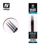 Vallejo - Pinceles Toray Painter Set (sizes 4/0, 3/0 & 2/0)