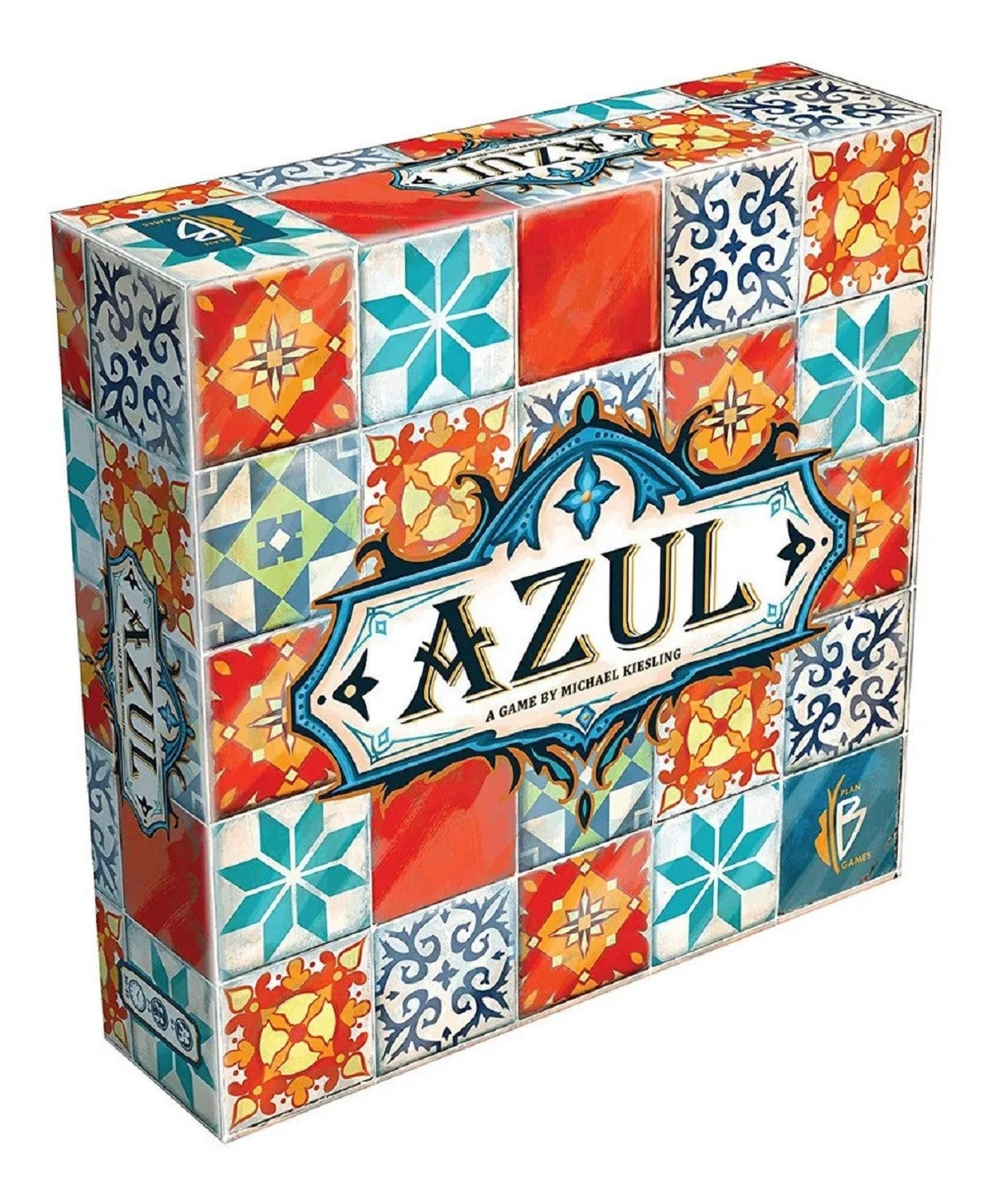 Azul Juego de Mesa Abstracto Esp