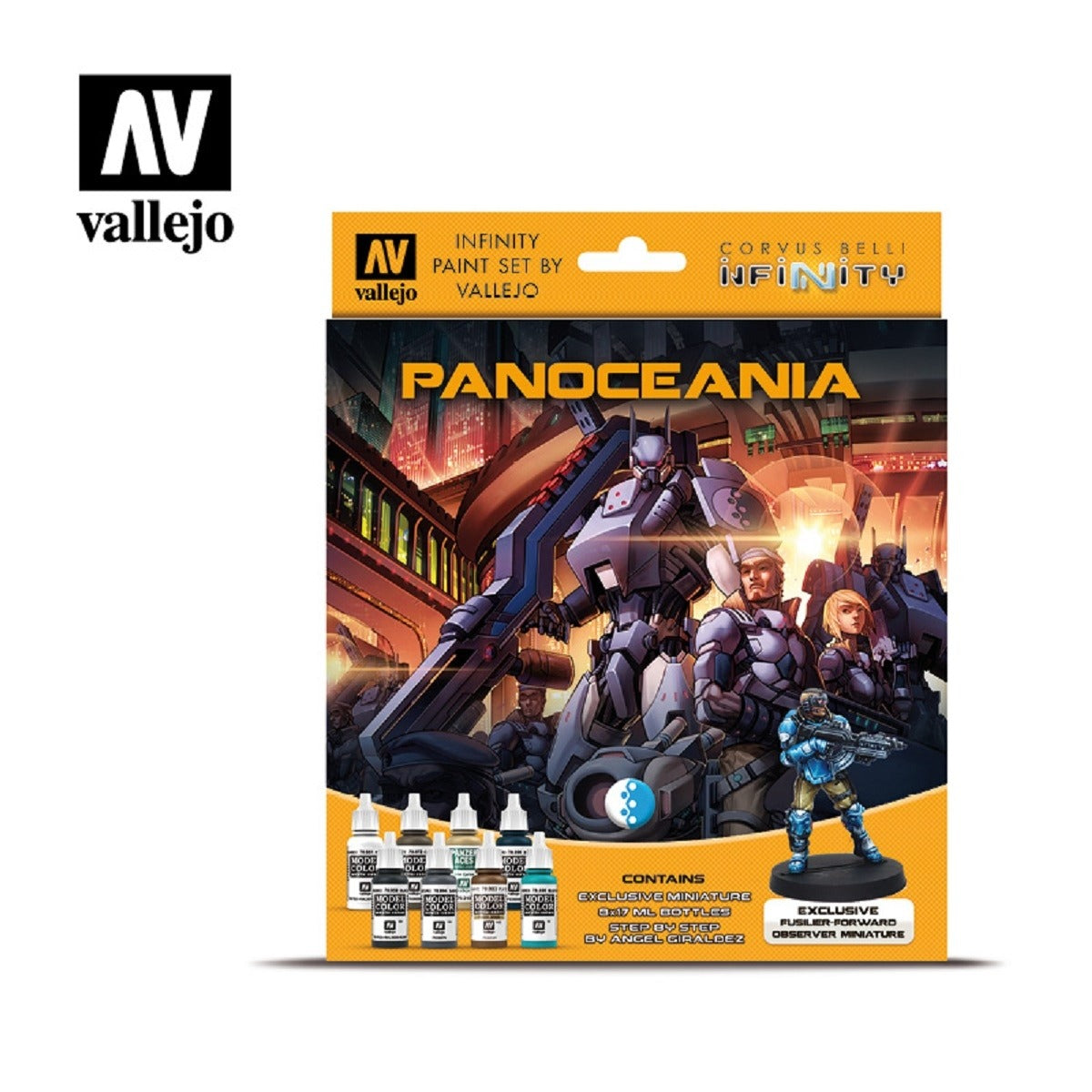 Model Color Set - Panoceania/Con Figura Exclusiva