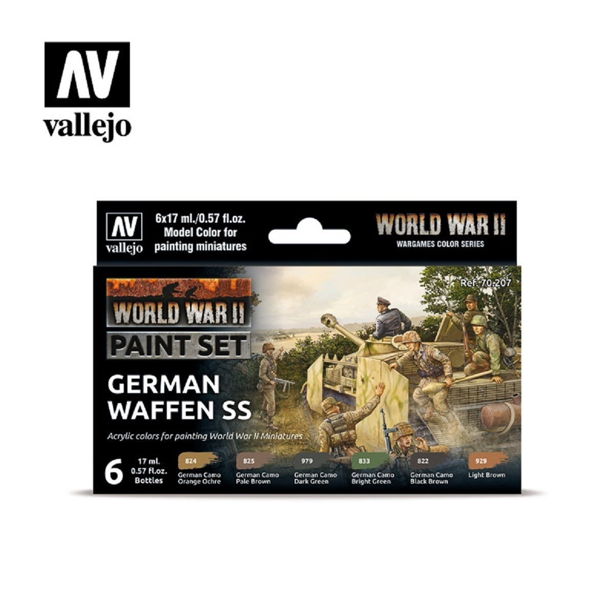 Model Color Set - WWII German Waffen SS