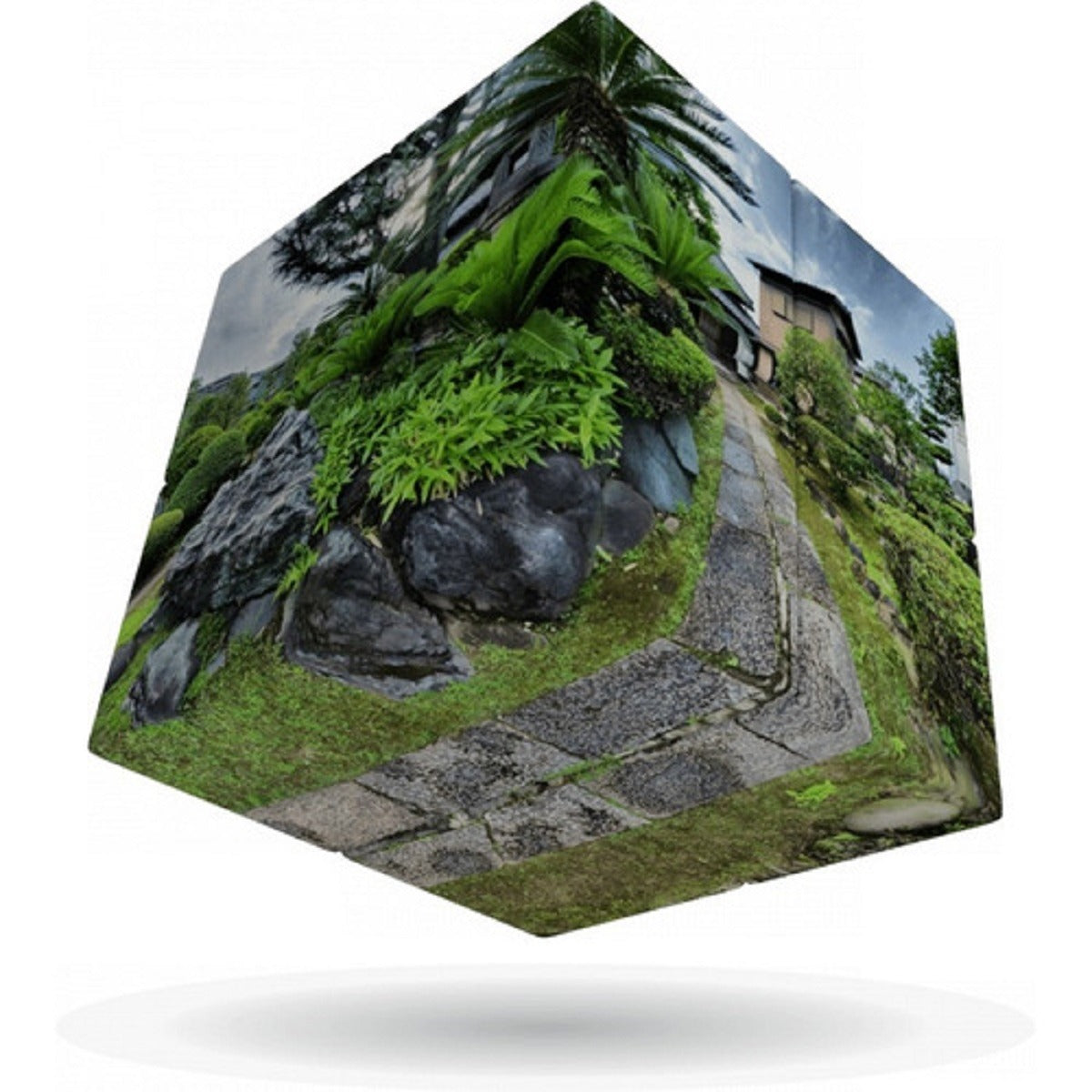 Cubo Tipo Rubik Japanese Garden Flat