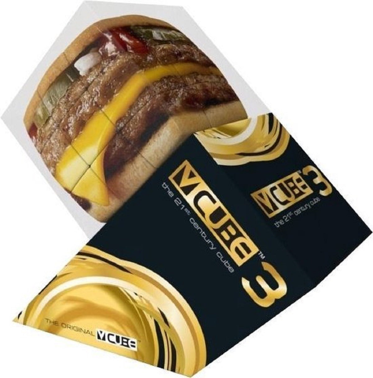 Cubo Tipo Rubik Hamburger 3x3 Pillow