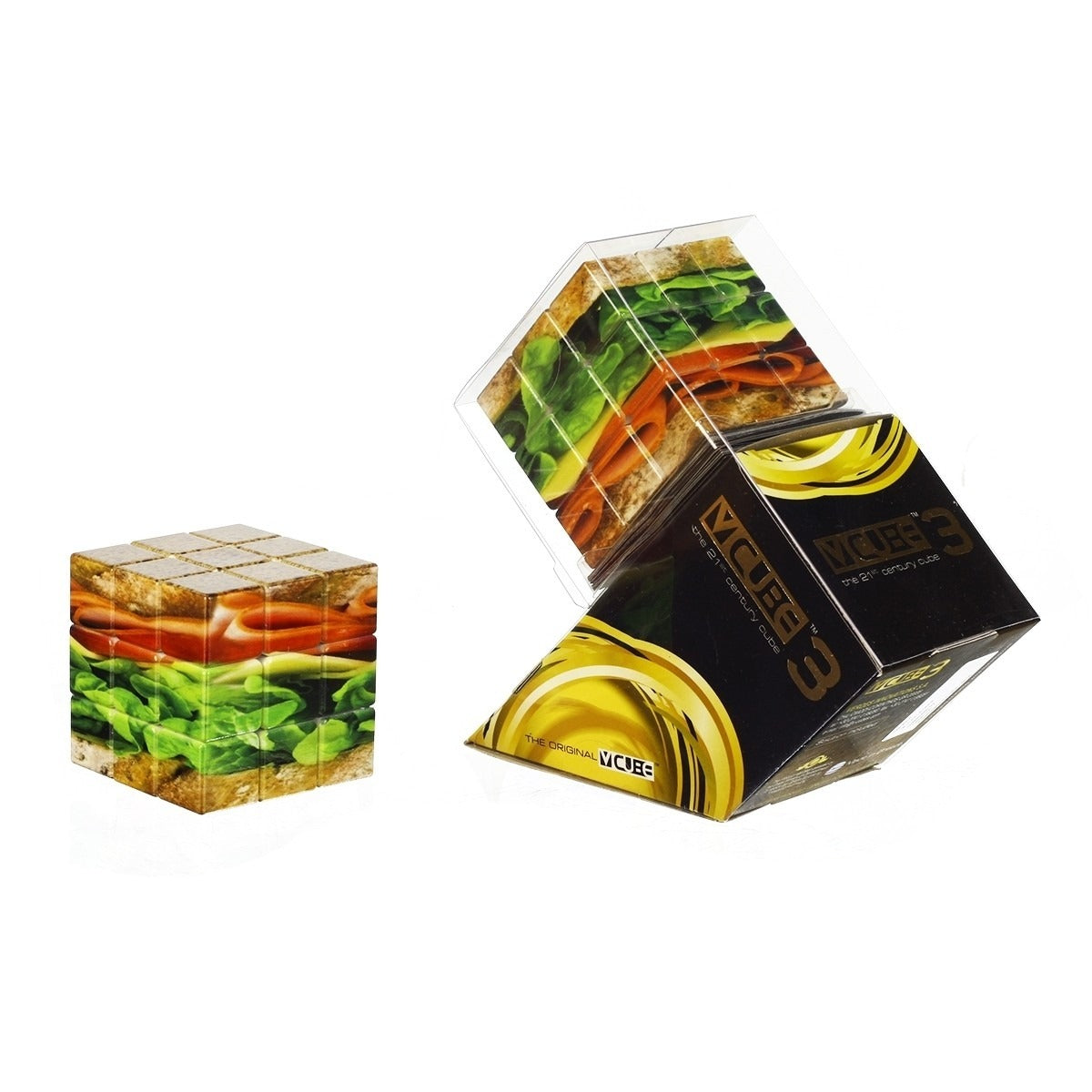 Cubo Tipo Rubik V-cube Sandwich 3x3 Flat