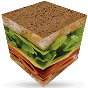Cubo Tipo Rubik V-cube Sandwich 3x3 Flat