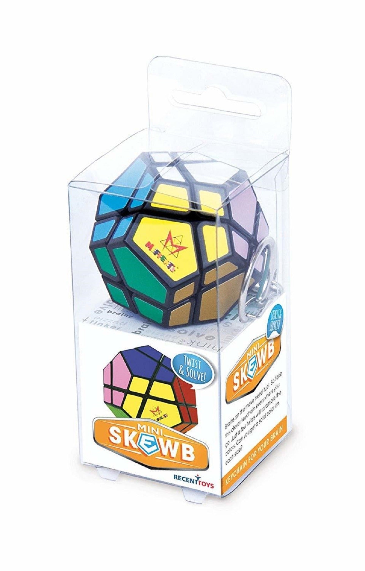 Cubo Tipo Rubik Mini Llavero Skewb