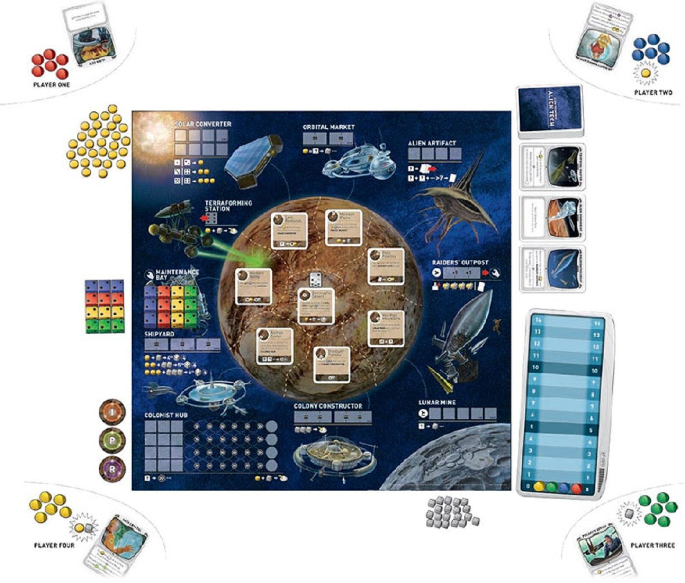 Alien Frontiers (5th Edition)