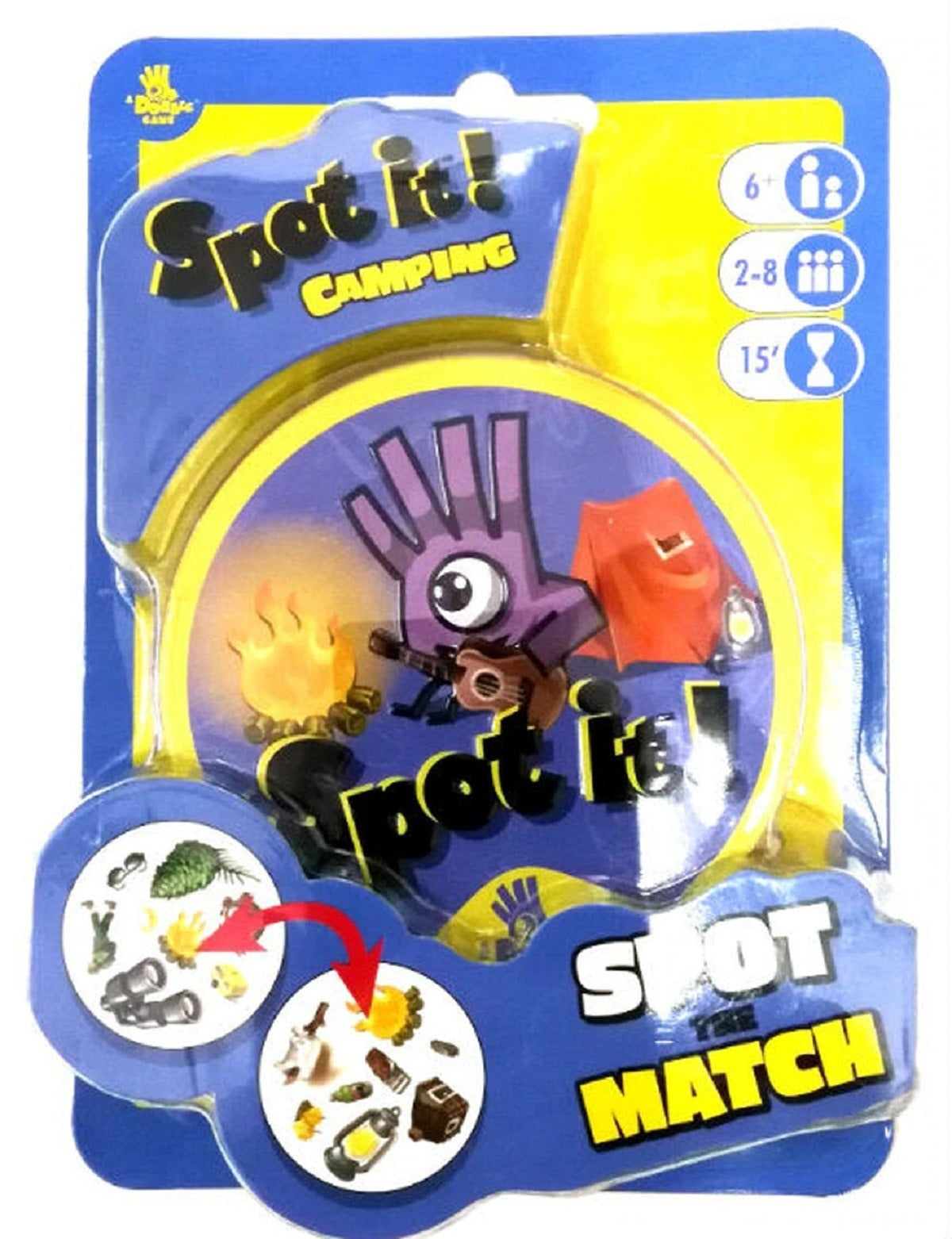 Dobble Spot It!: Camping Peg/Blister