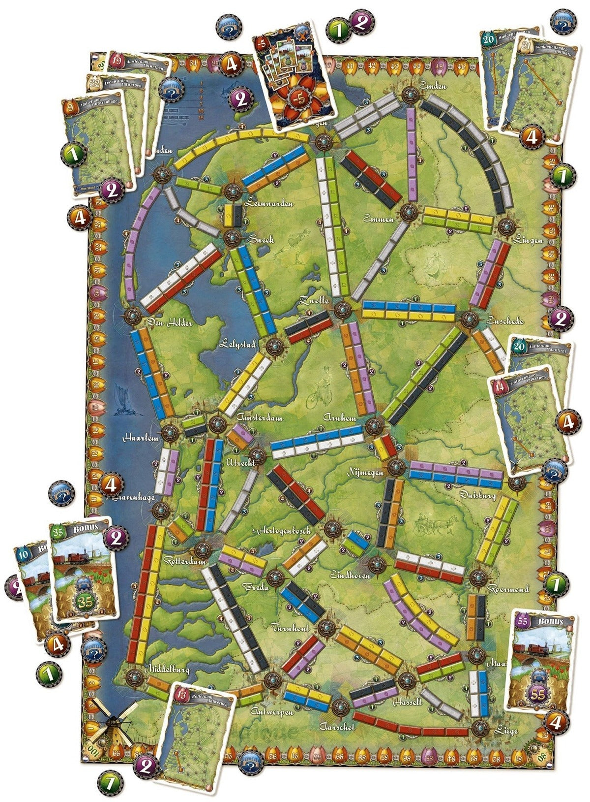 ¡Aventureros Al Tren! Países Bajos