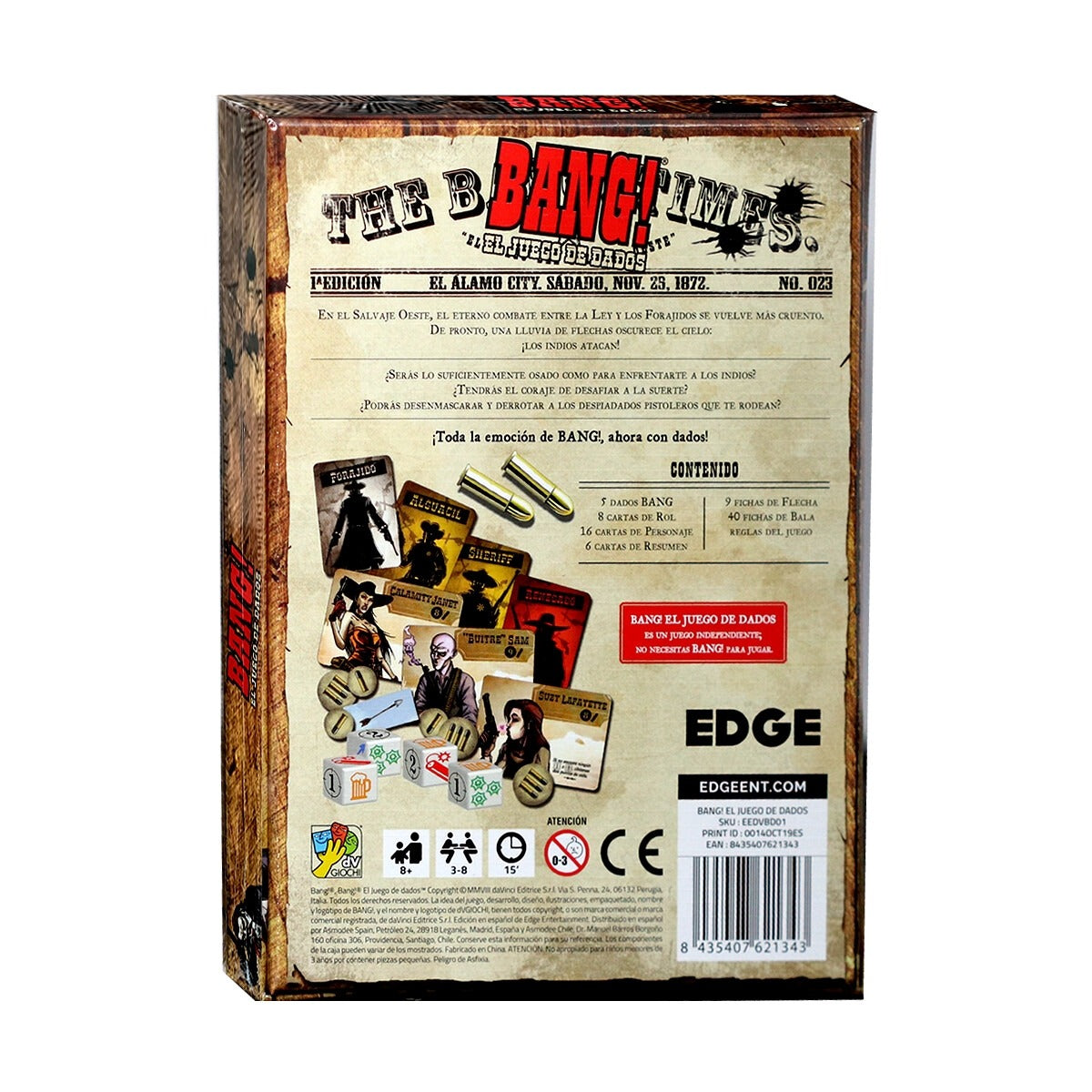 Bang! El Juego de Dados