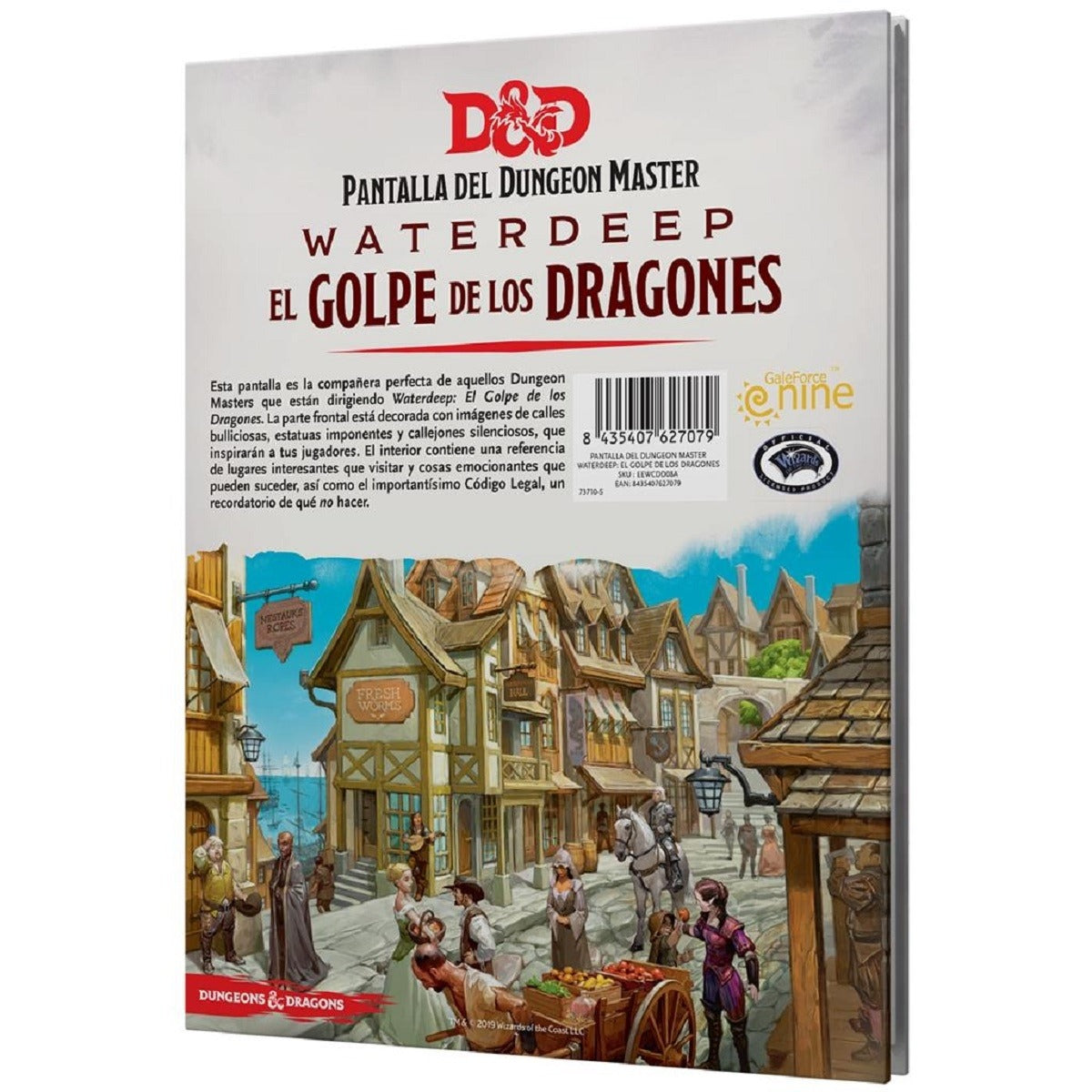 D&D: Pantalla del Dungeon Master Golpe de Dragones
