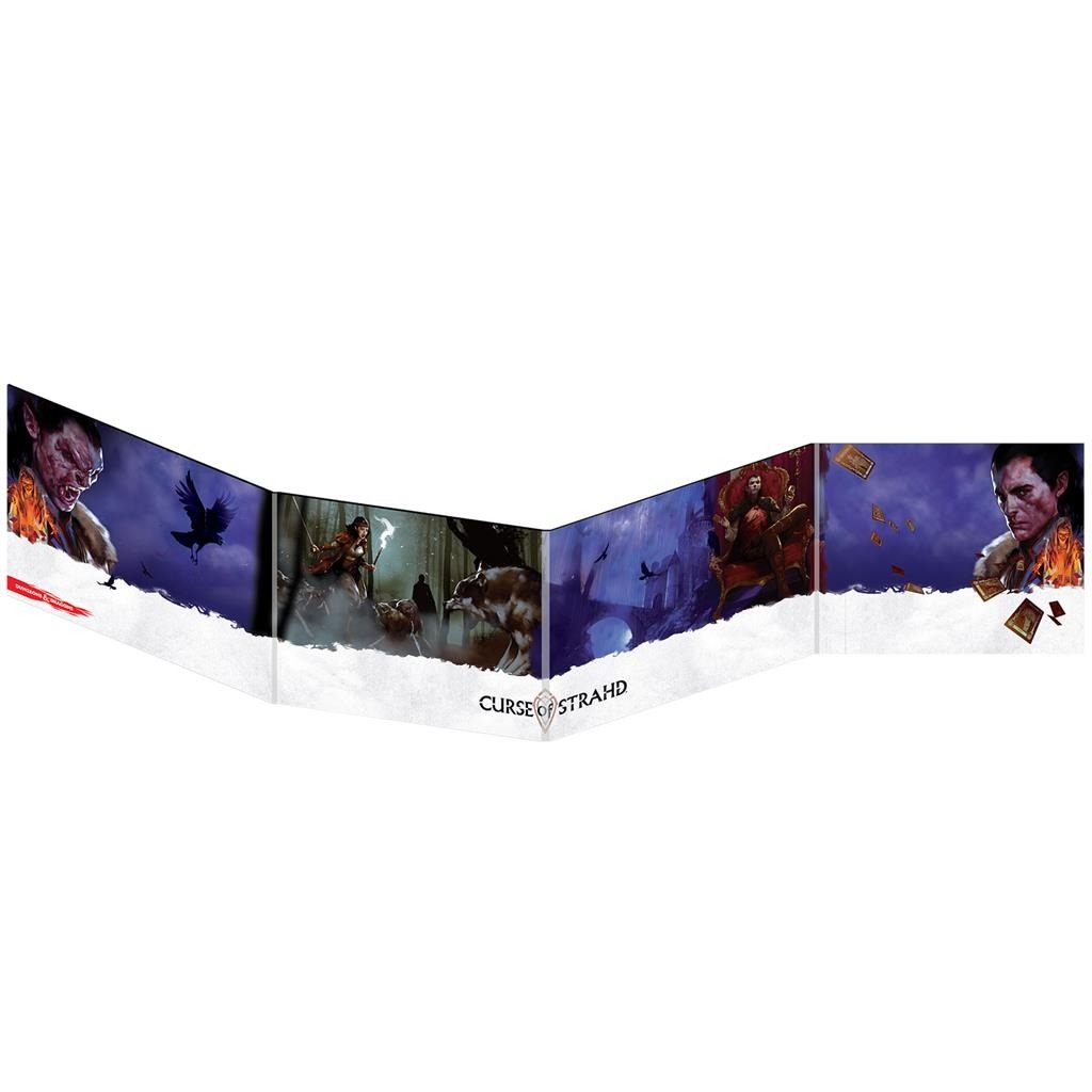 D&D: Pantalla del Dungeon Master La Maldición de Strahd