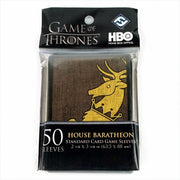 Fundas 63.5x88 mm - Estándar x 50 - Game Of Thrones Casa Baratheon