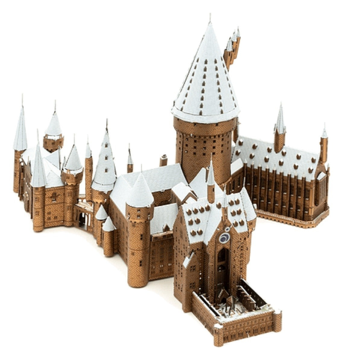 Castillo de Hogwarts en la nieve