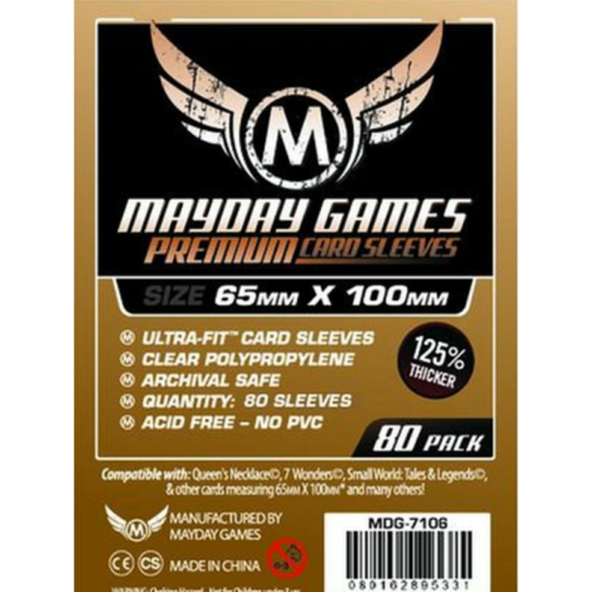 Fundas 65x100 mm - Premium x 80