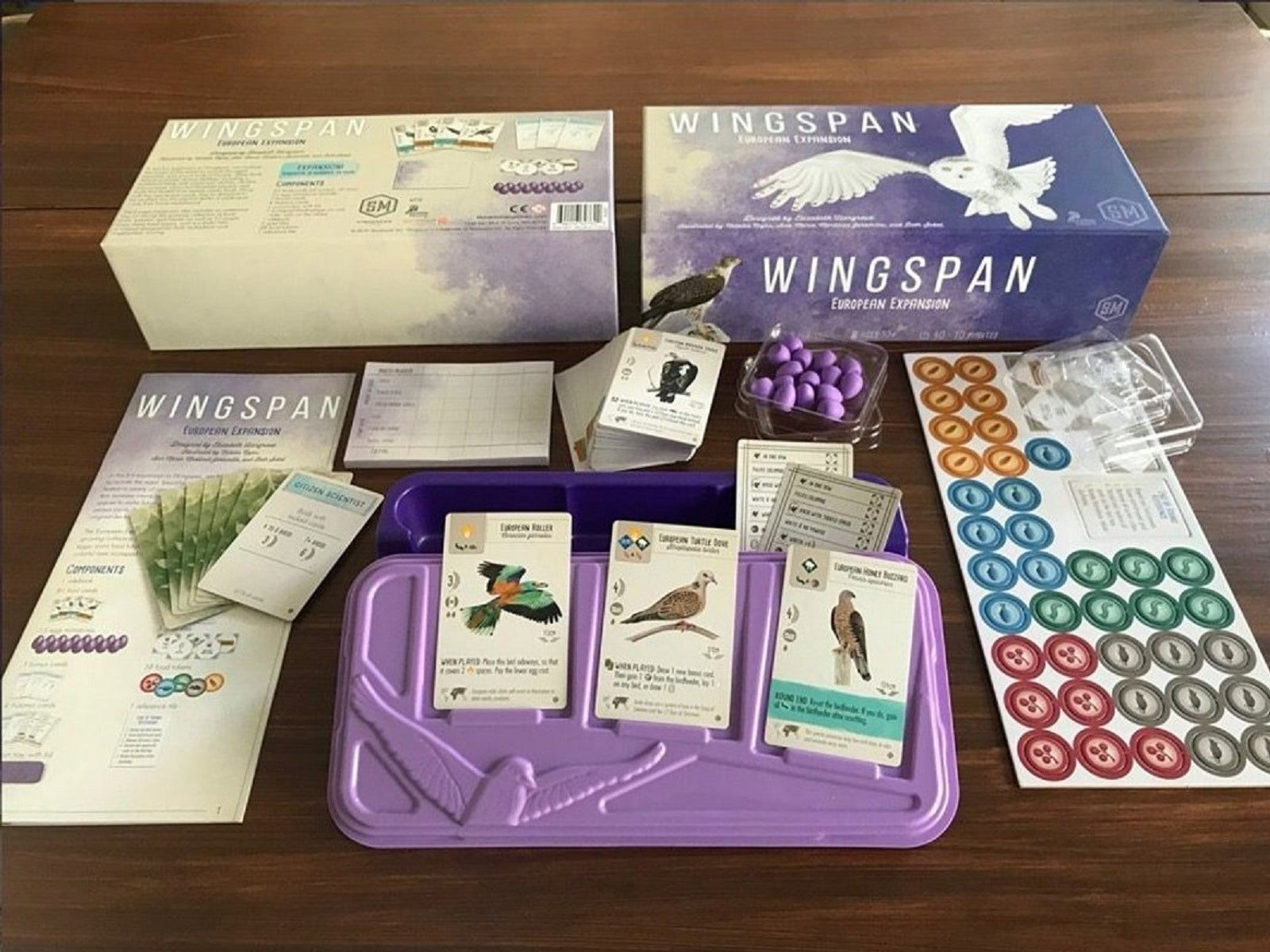 Wingspan: Expansión Europea