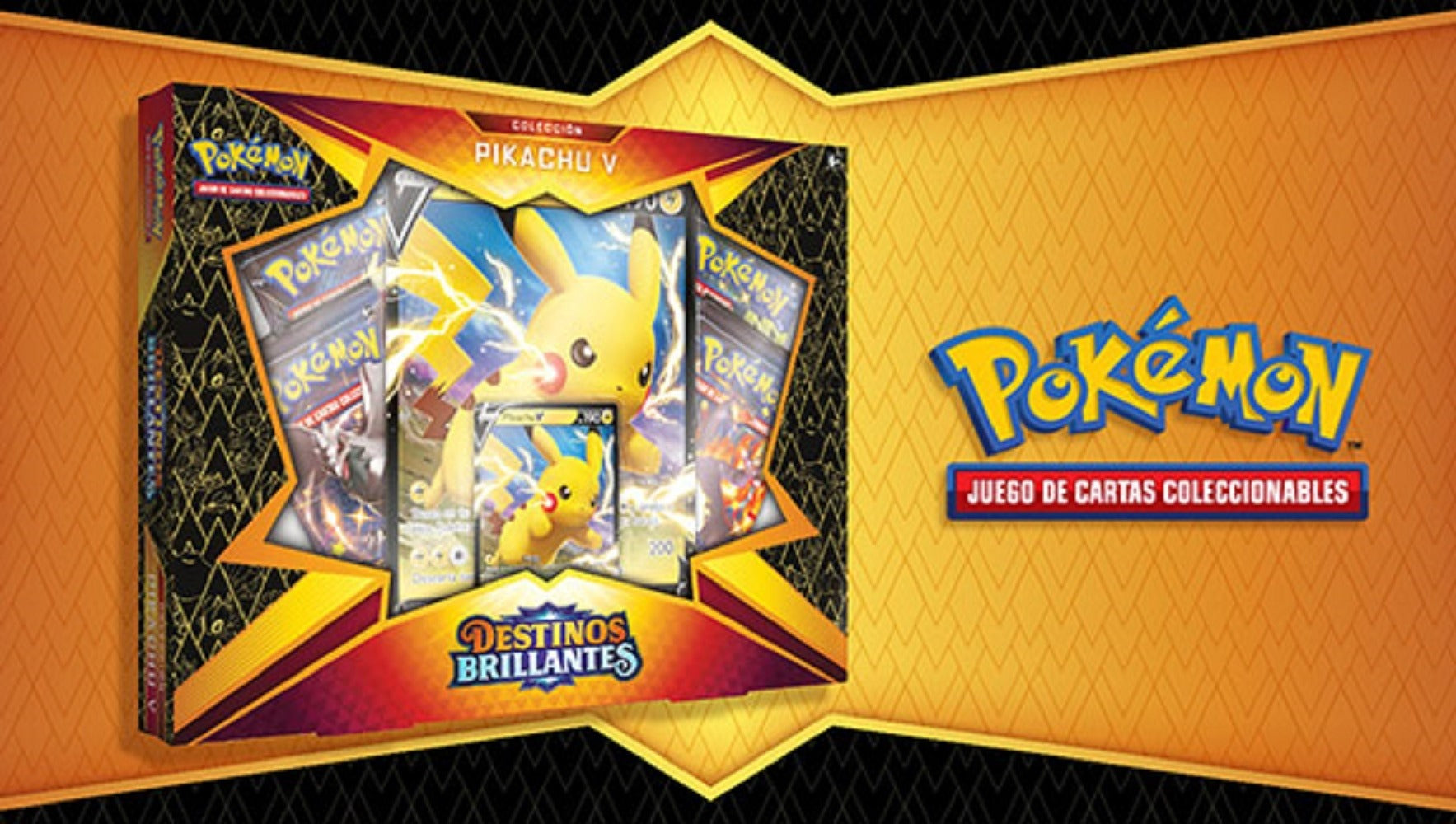 Colección Destinos Brillantes Pikachu V