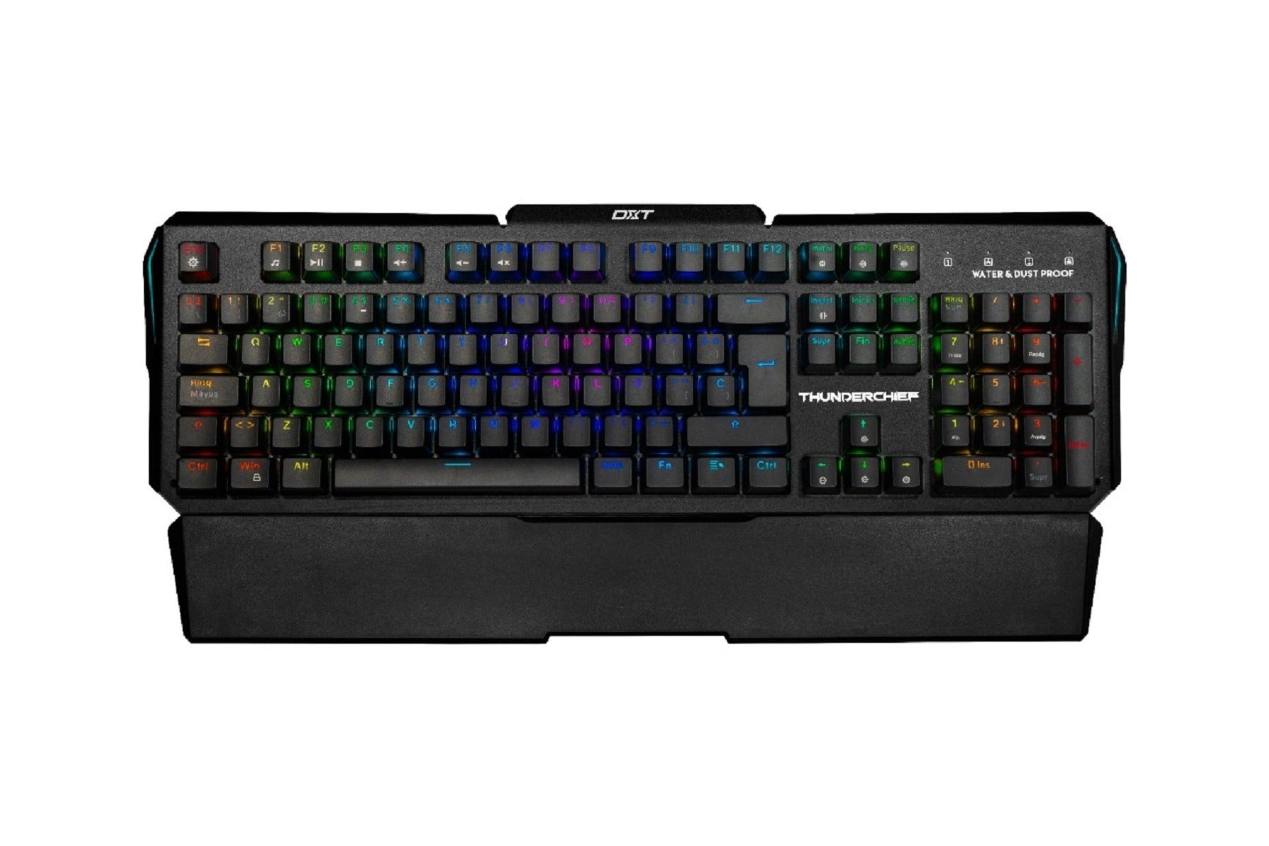 Teclado Dxt Thunderchief Mecánico Rgb