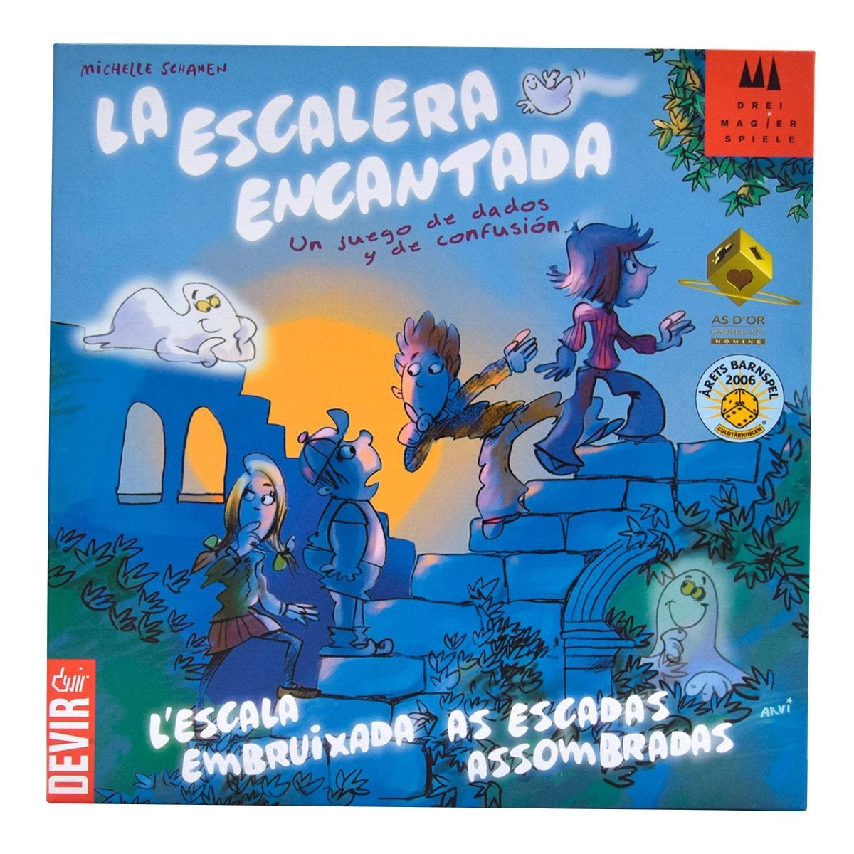 La Escalera Encantada - Juego de Mesa Infantil