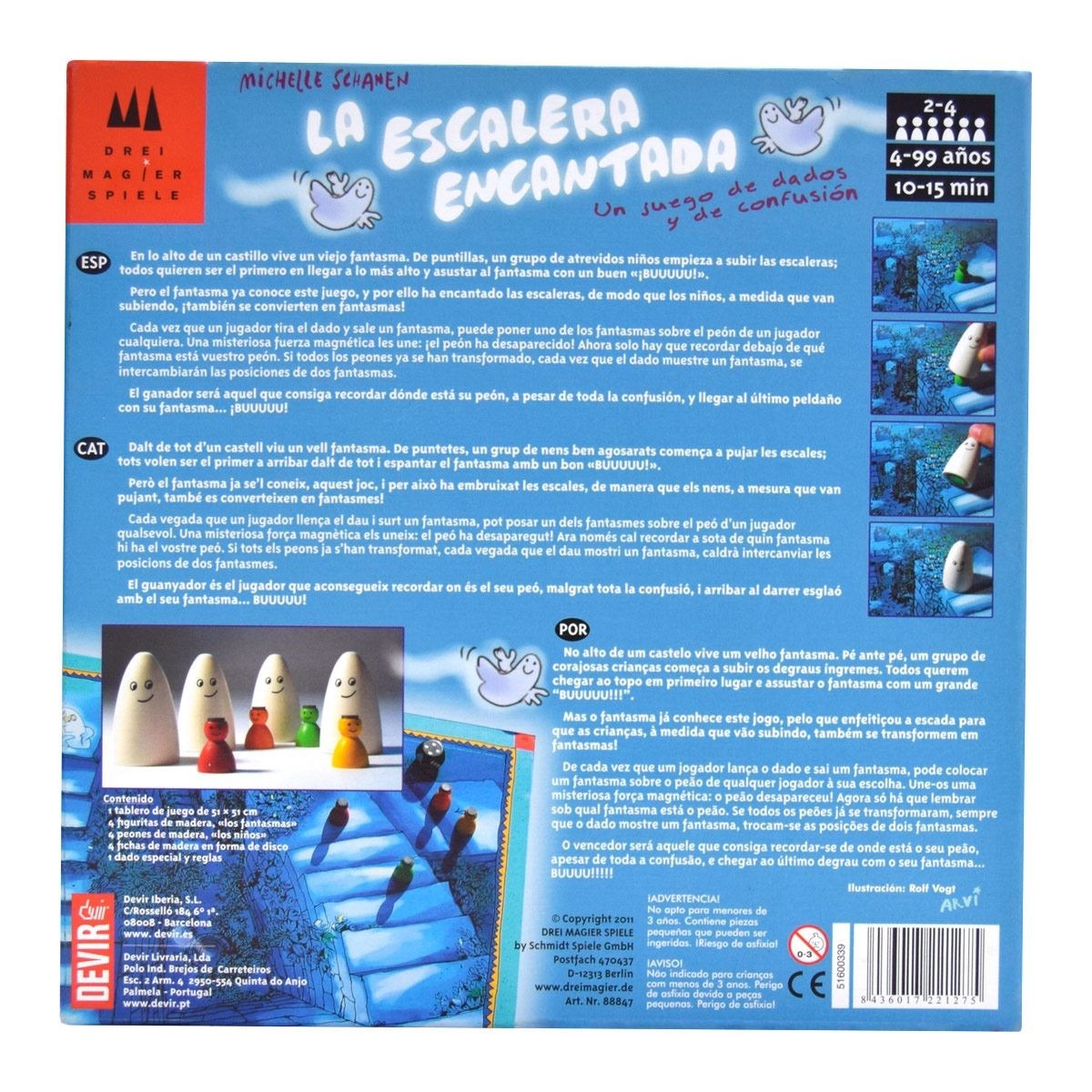 La Escalera Encantada - Juego de Mesa Infantil