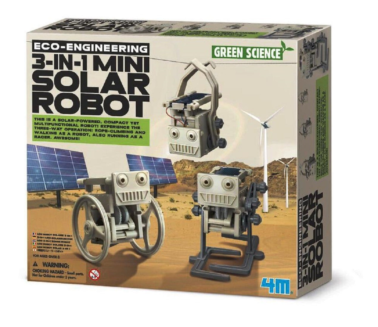 Eco Engineering / 3 En 1 Mini Robot Solar